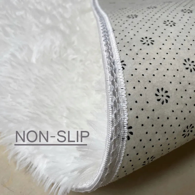 Plush Soft Round Pet Rug