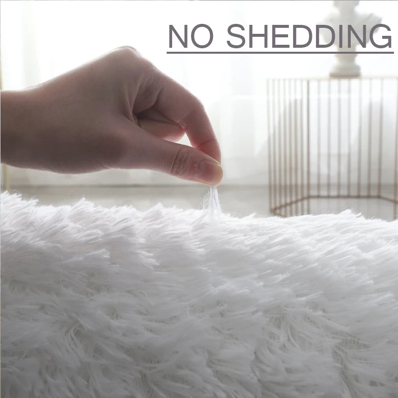 Plush Soft Round Pet Rug