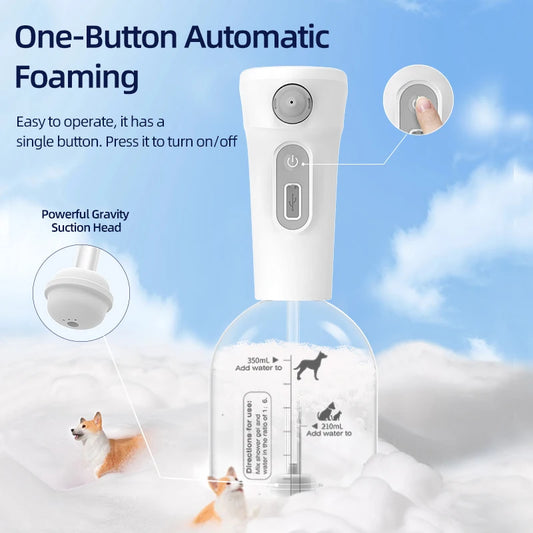 ROJECO Smart Pet USB-Charging Automatic Soap Dispenser for Baths