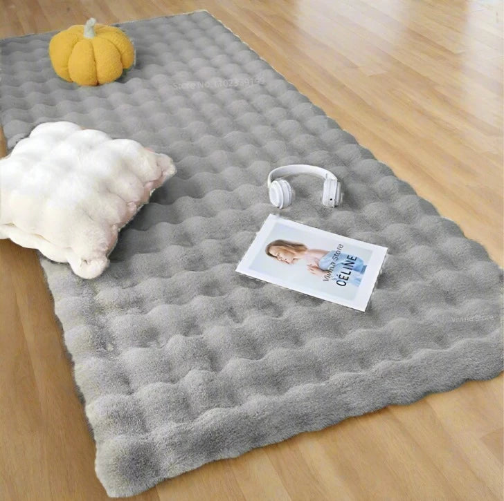 Faux Rabbit Hair Anti-Slip Fluffy Rug