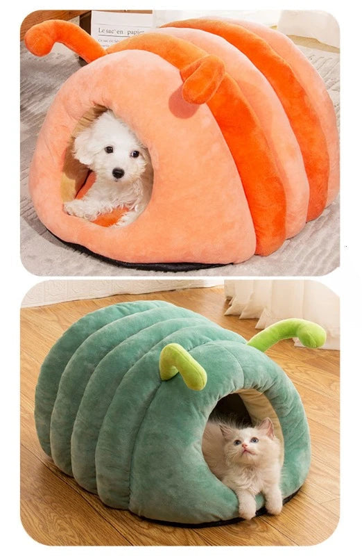 Winter Caterpillar Nook Bed