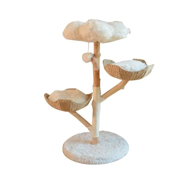 Natural Fruit Wood Climbing Flower Bed Tree