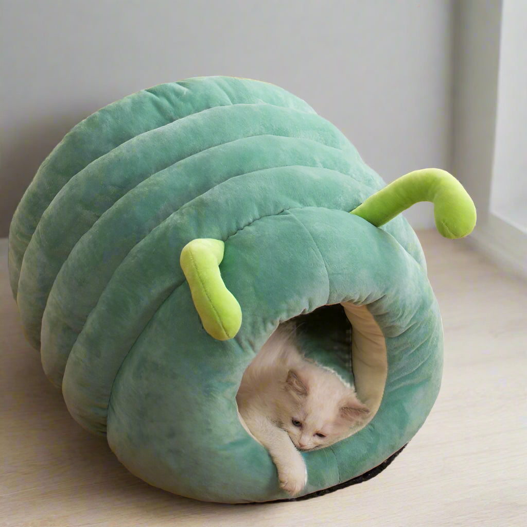Winter Caterpillar Nook Bed