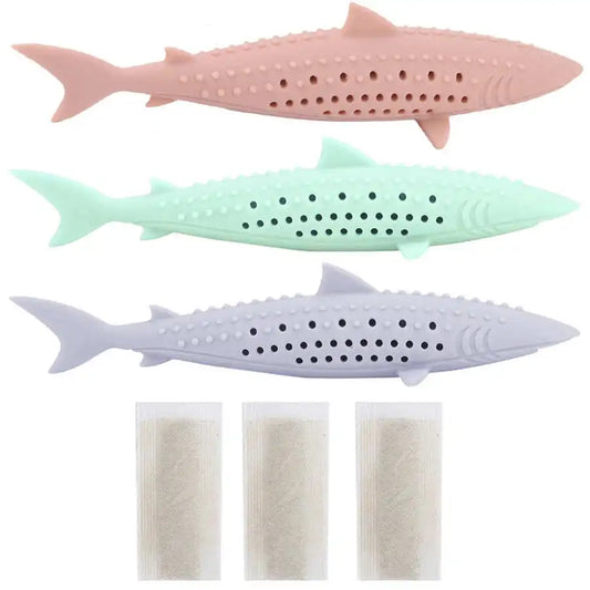 Silicone Interactive Catnip Chew Toy