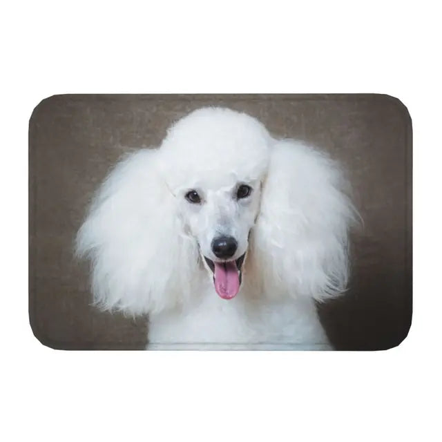 Starry Night Poodle Anti-Slip Doormat