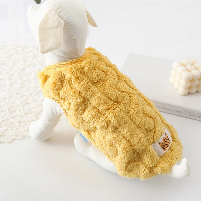 Cat Winter Fleece Cardigan Sweater