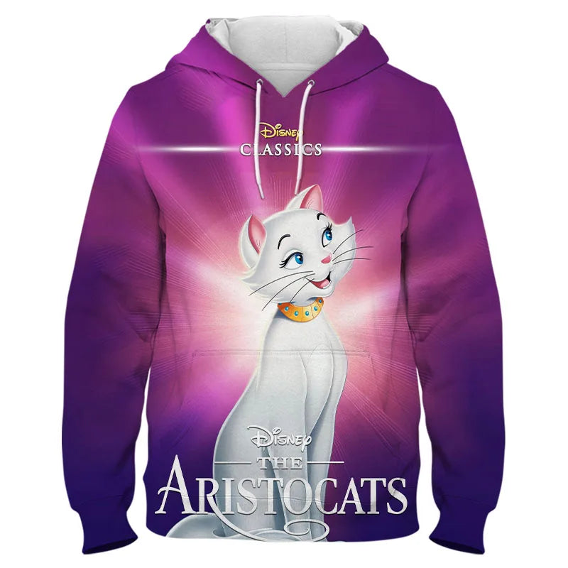 The Aristocats Harajuku Marie 3D Printed Hoodie