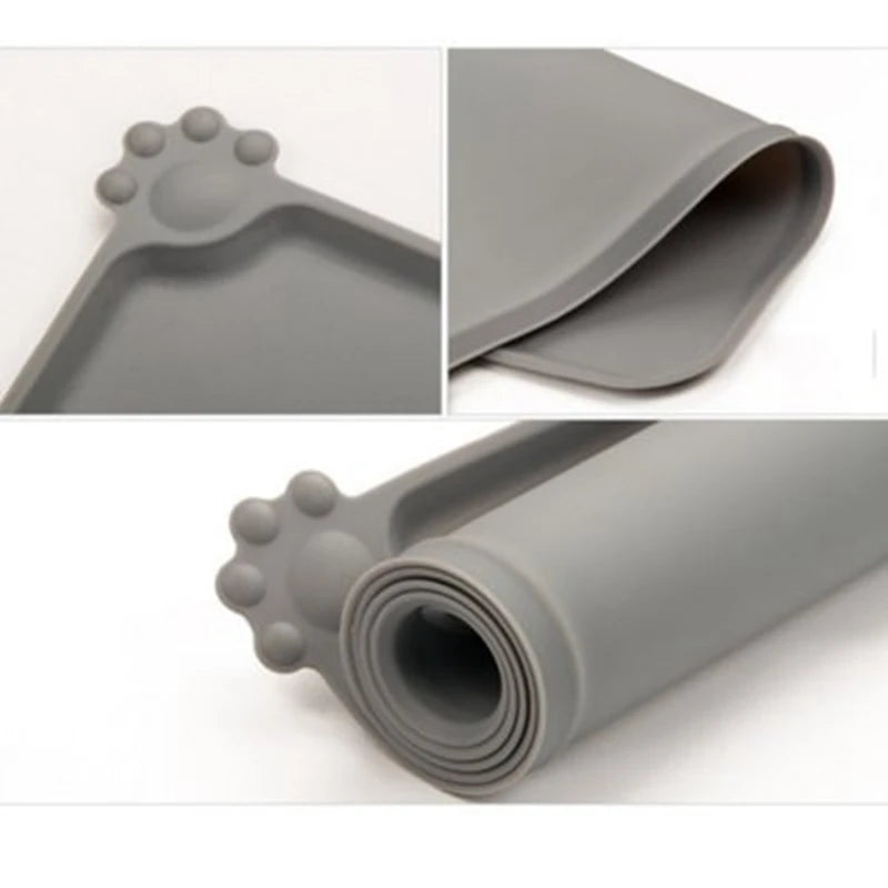 Silicone Waterproof Pet Mat for Food and Drinking Bowls