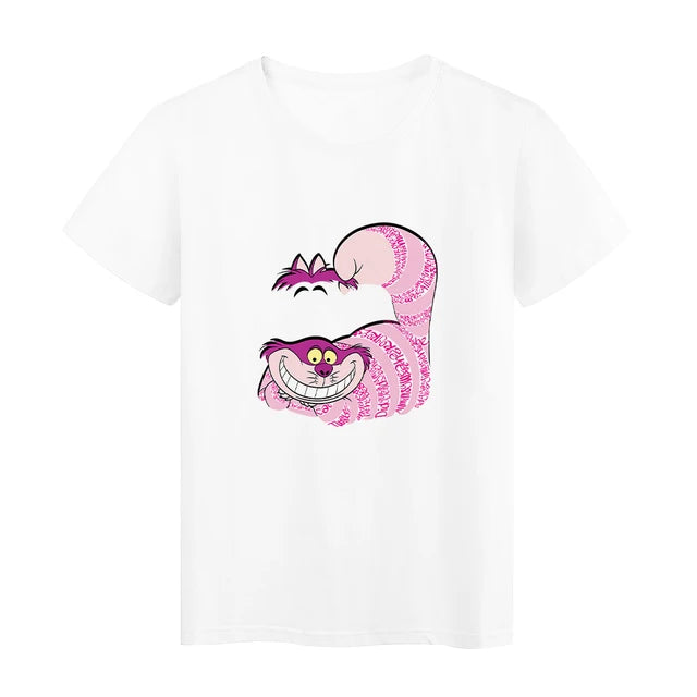 We're All Made Here Cheshire Cat Y2k Fashion T-Shirt