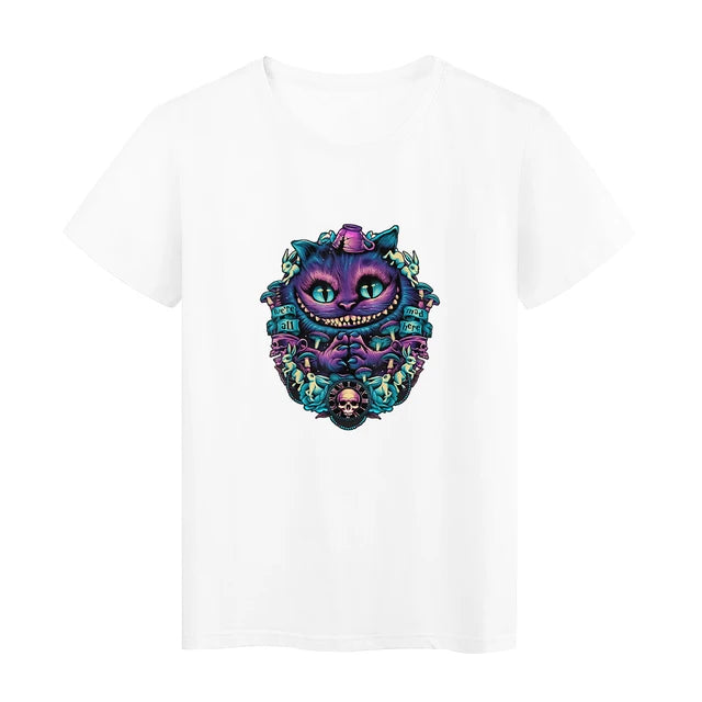 We're All Made Here Cheshire Cat Y2k Fashion T-Shirt