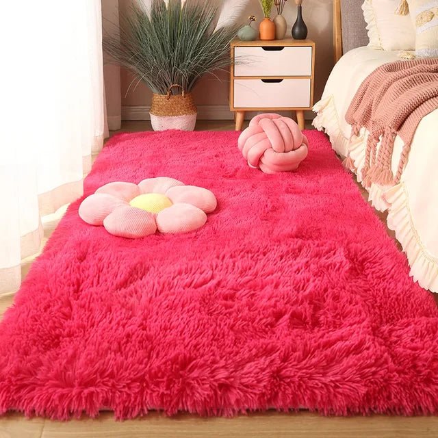 Aesthetic Fuzzy Soft Luxurious Carpet