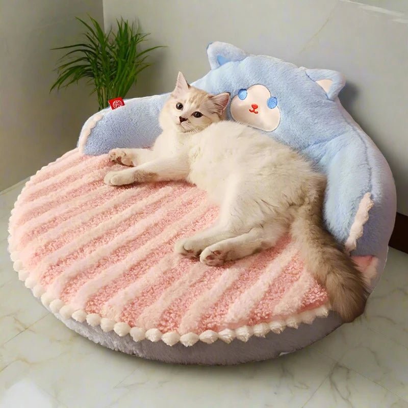 Anime Cat/Anime Bear Pet Pad Cushion