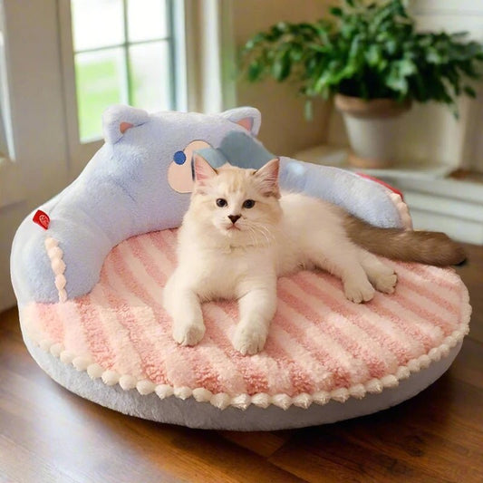 Anime Cat/Anime Bear Pet Pad Cushion