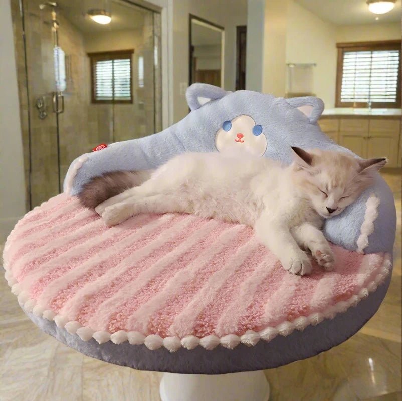 Anime Cat/Anime Bear Pet Pad Cushion