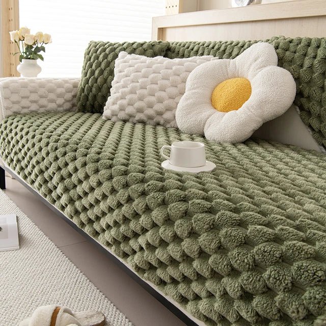 Anti-Scratch Thick and Soft Towel Winter Sofa Decor Cover