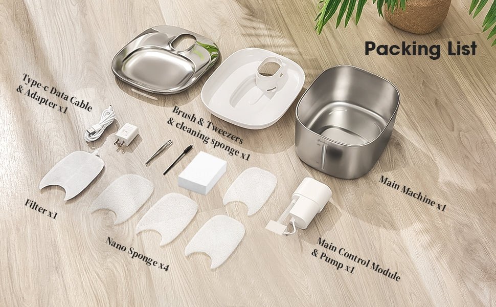 APETDOLA Wireless Auto Sensor Cat Drinking Fountain (4L)