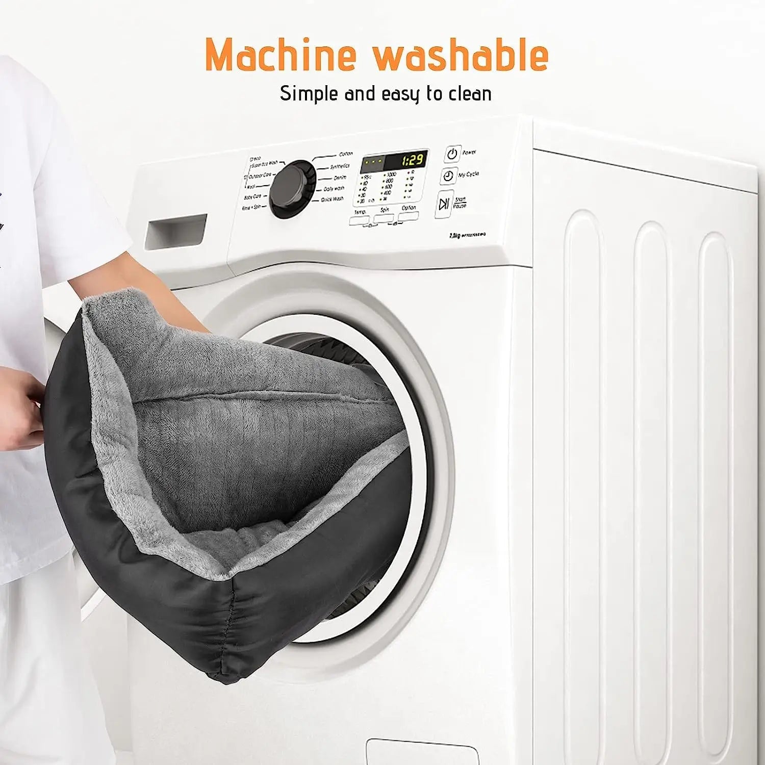 ATUBAN Large Orthopedic Cat Bed