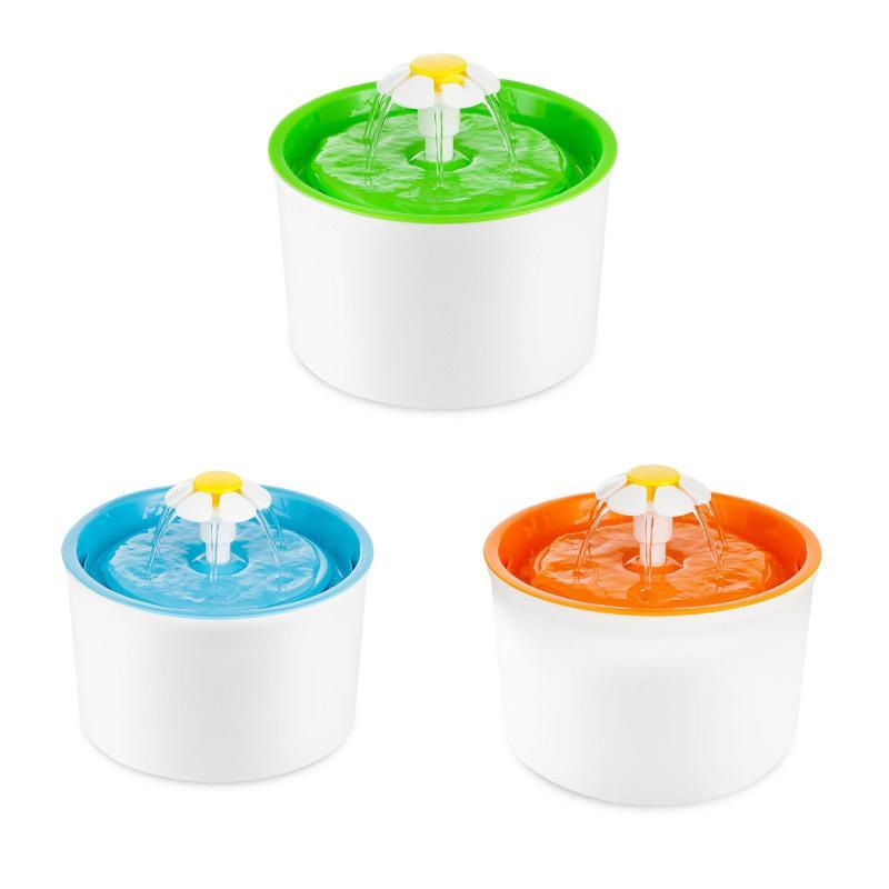 Automatic Flower Style Pet Drinking Fountain with Filter
