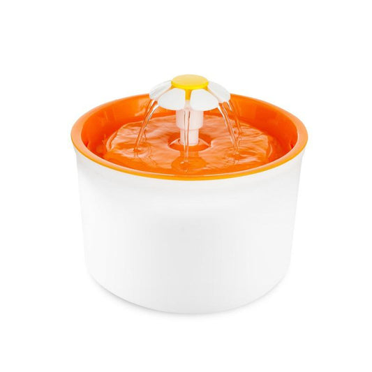 Automatic Flower Style Pet Drinking Fountain with Filter