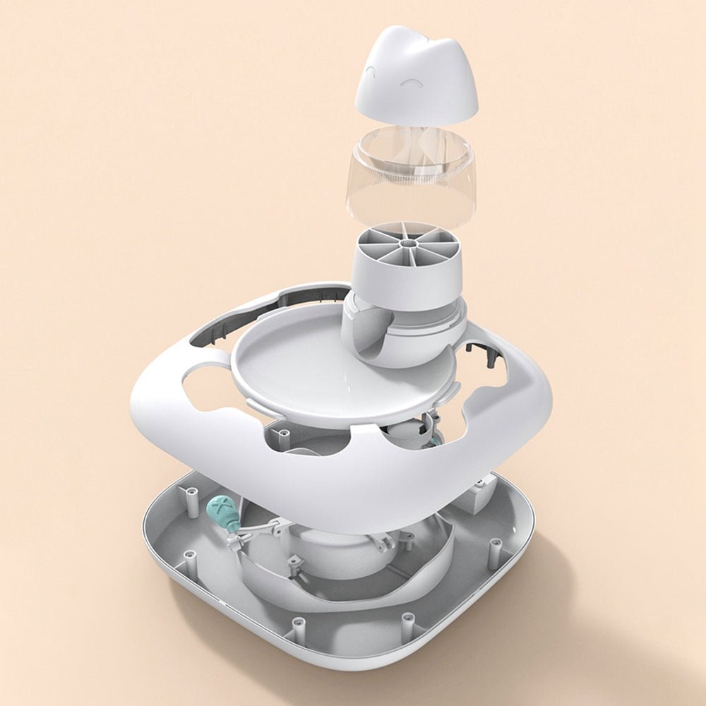 Automatic Pet Feeder Electric Flutter Rotating Kitten Toy