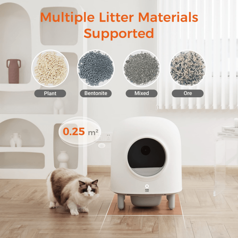 Automatic Self Cleaning Cat Litter Box (56 Litres)
