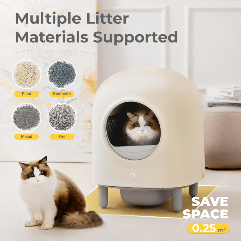 Automatic Self Cleaning Cat Litter Box (56 Litres)