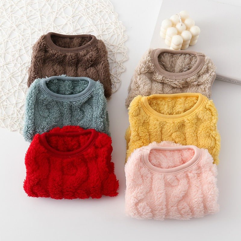 Autumn and Winter Warm Cotton Teddy Jacket Vest for Cat and Dog