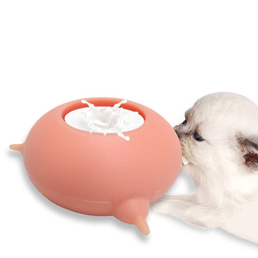 Baby Cat and Dog Bionic Silicone Automatic Milk and Water Feeder and Pacifier