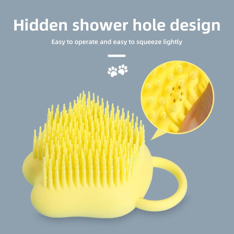 Bath Gel Paw Shower Brush