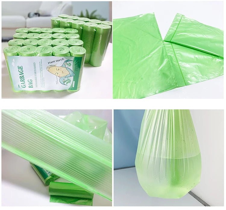 Biodegradable Environmentally-Friendly Starch-based Garbage Poop Bags