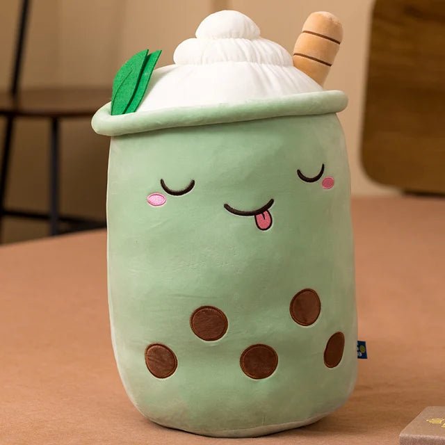Boba Milk Tea Cat Sleeping Toy
