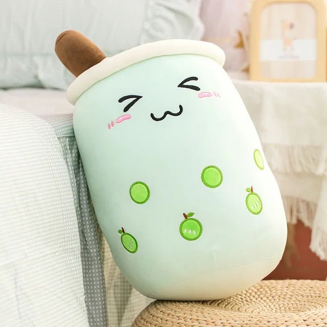 Boba Milk Tea Cat Sleeping Toy