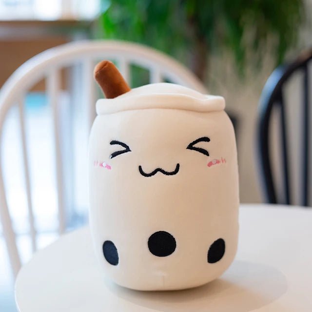 Boba Milk Tea Cat Sleeping Toy