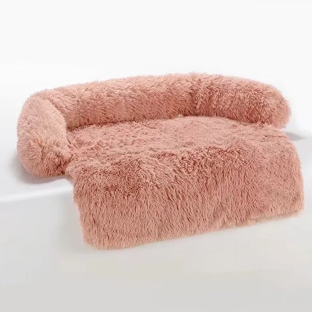 Calming Non-Slip Sofa Plush Cat and Dog Bed
