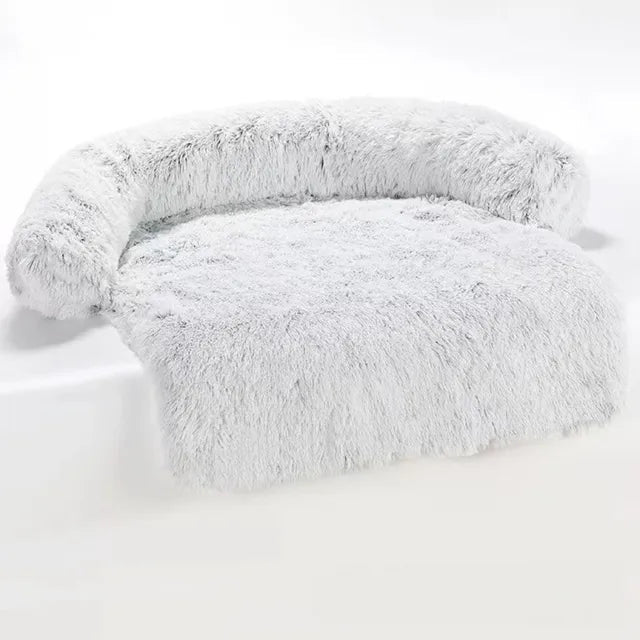 Calming Non-Slip Sofa Plush Cat and Dog Bed