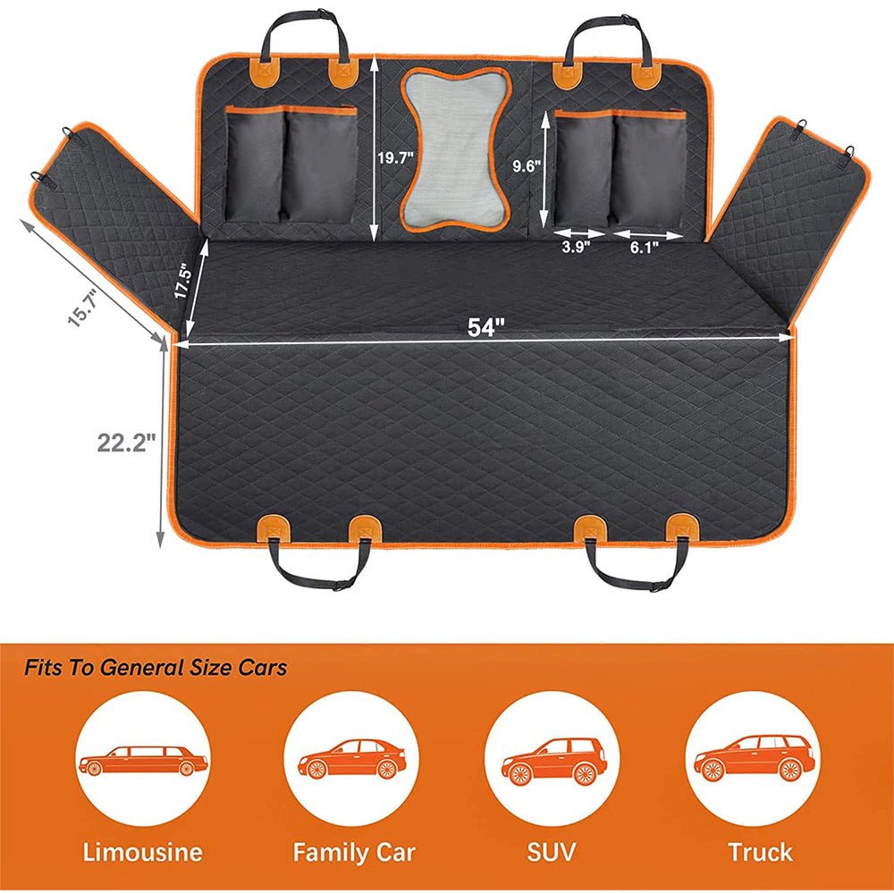 Car Pet Mat Waterproof for Back Seat