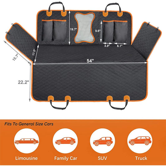 Car Pet Mat Waterproof for Back Seat
