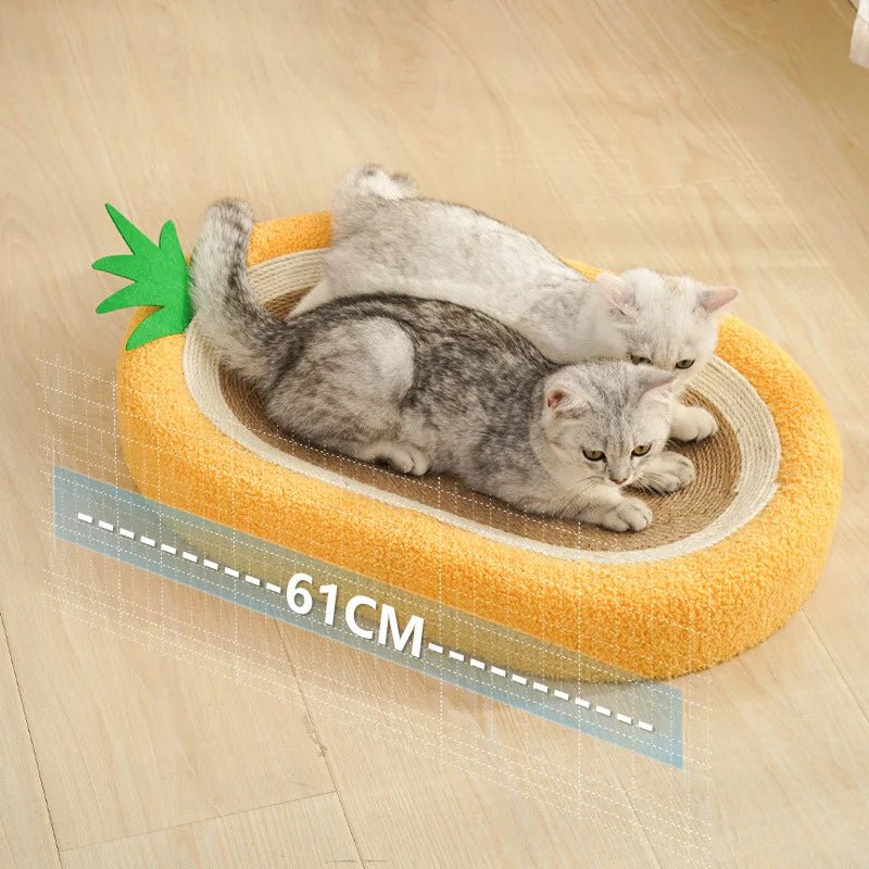 Carrot Sisal Scratching Bed Board