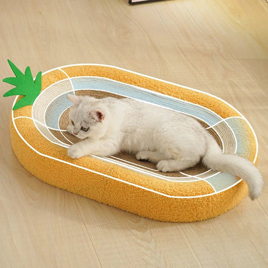 Carrot Sisal Scratching Bed Board