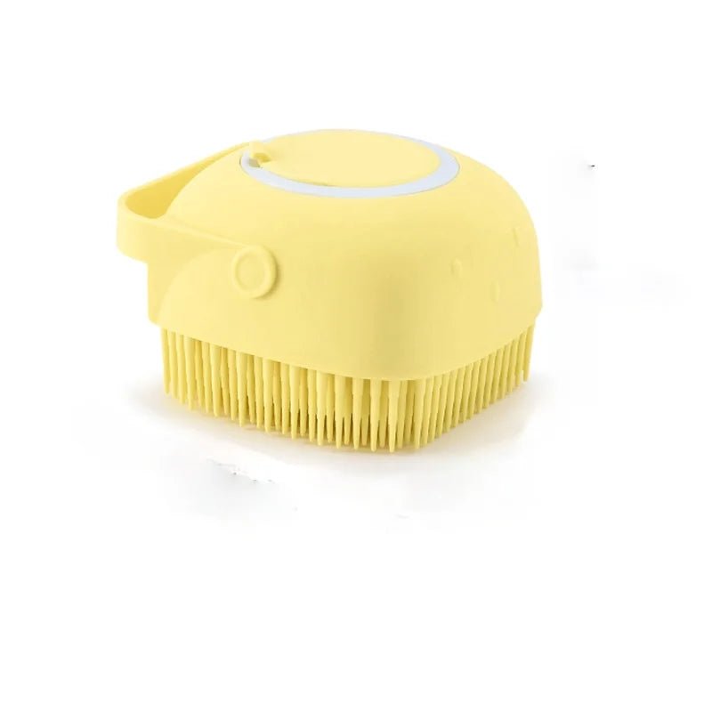 Cat Bath Soft Silicone Massage Brush