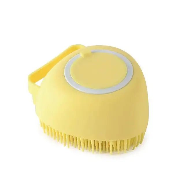 Cat Bath Soft Silicone Massage Brush