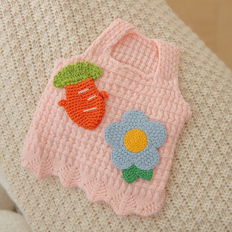 Cat Carrot Purse Sweater Autumn & Winter Clothes