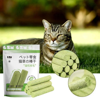 Cat Grass Teeth Grinding Stick (6 Pieces)