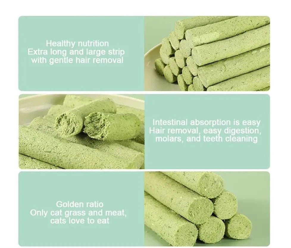 Cat Grass Teeth Grinding Stick (6 Pieces)