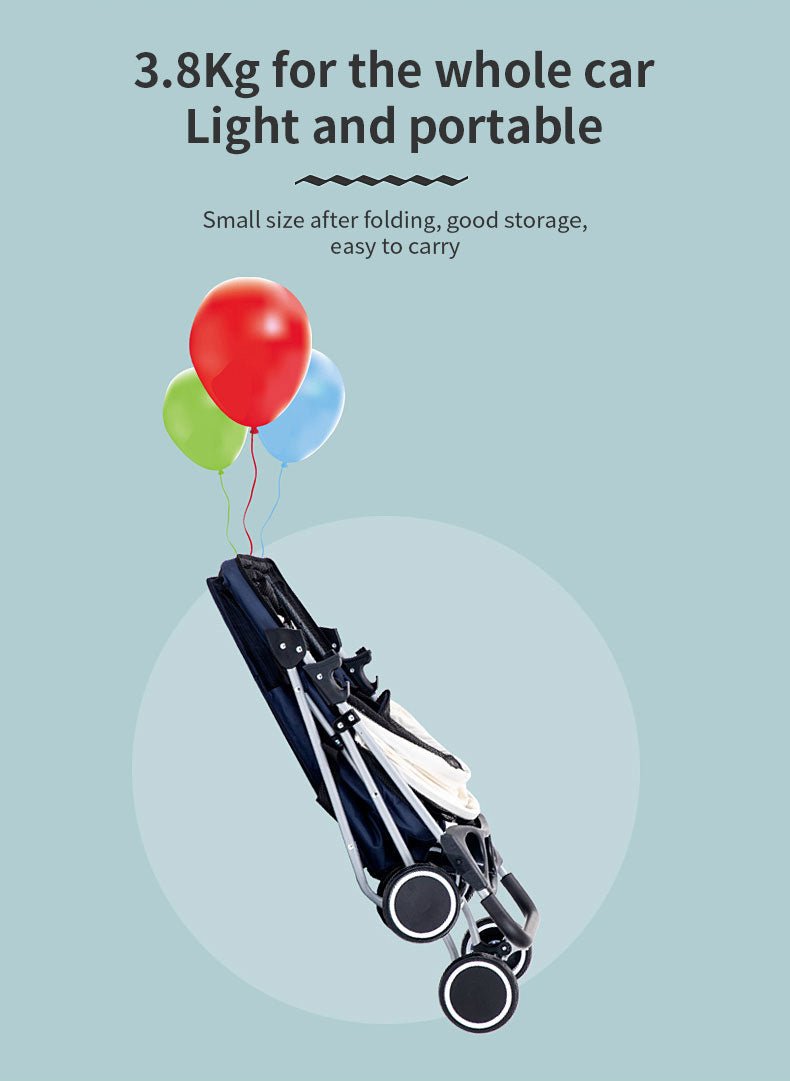 Cat Teddy Outdoor Portable Folding Pet Stroller