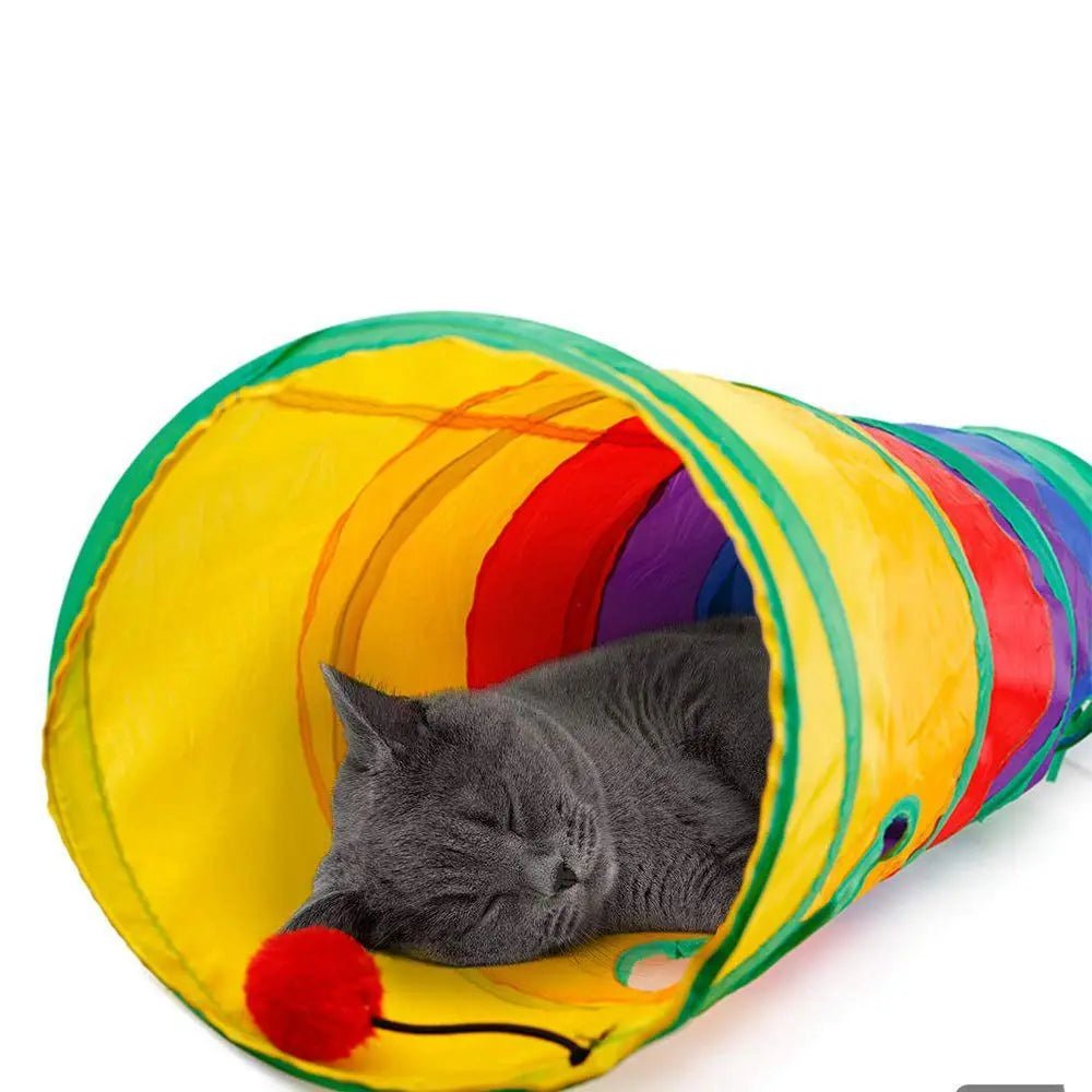Cat Tunnel Pet Tube Collapsible Play Toy