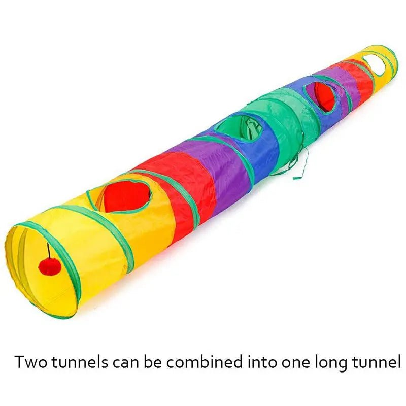 Cat Tunnel Pet Tube Collapsible Play Toy
