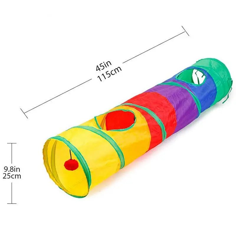 Cat Tunnel Pet Tube Collapsible Play Toy