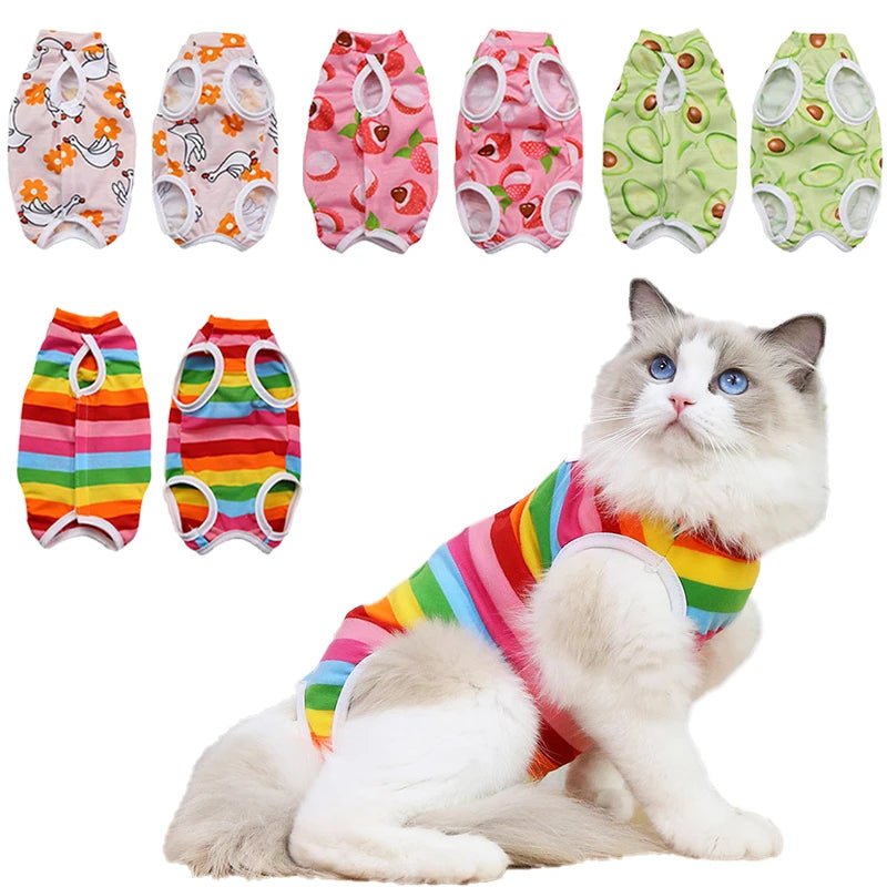 Cat Weaning Anti-lick Sterilization Surgery Recovery Suit