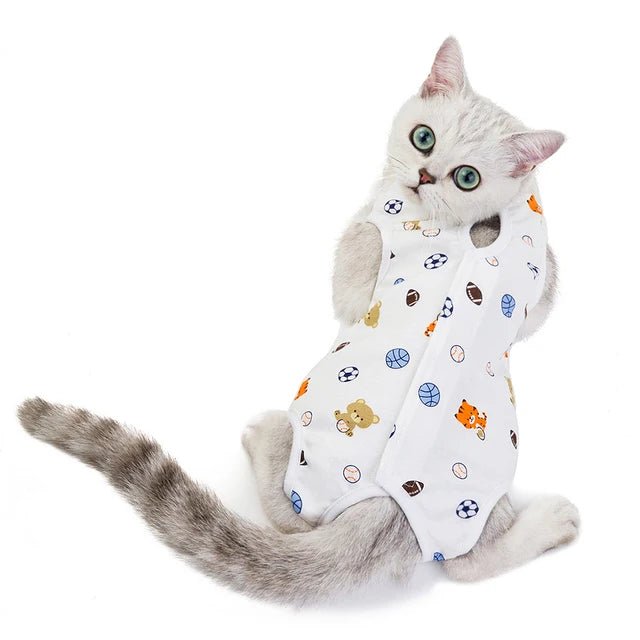 Cat Weaning Cotton Sterilization and Surgery Recovery Clothes